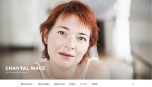 Refonte site internet Chantal Macé