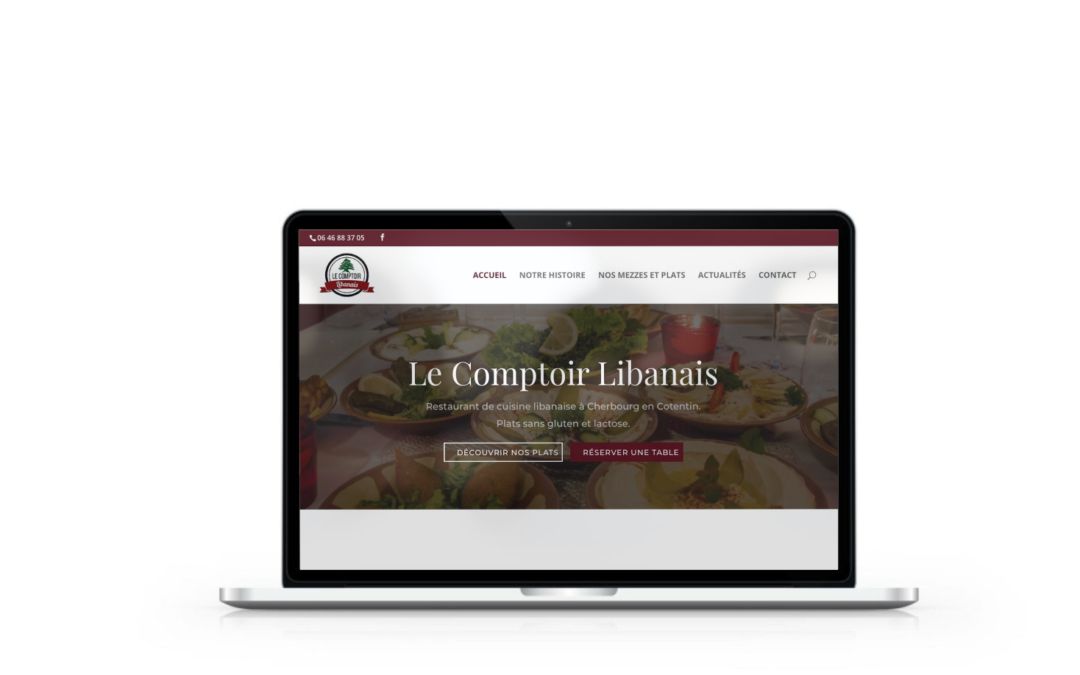 Refonte du site internet du restaurant Le Comptoir Libanais