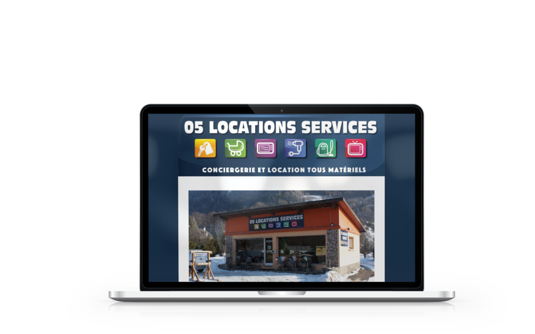 Création du site internet de 05 Locations Services