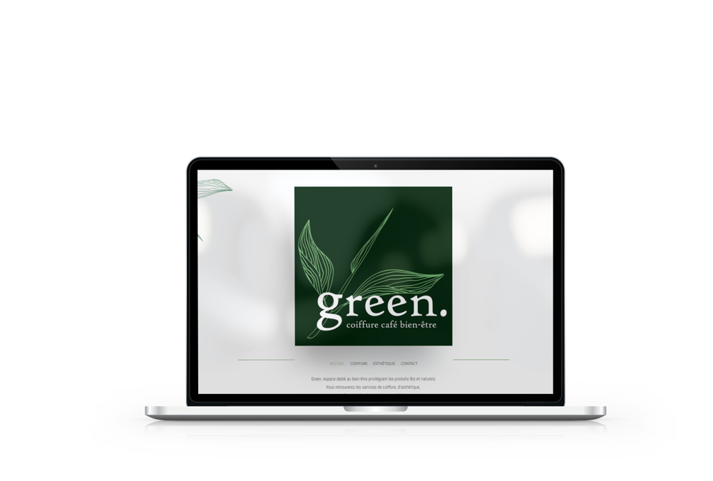 Création du site internet de l’espace beauté Green