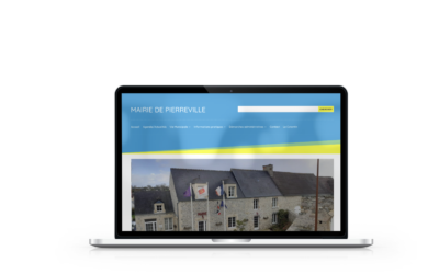 Création du site internet de la mairie de Pierreville