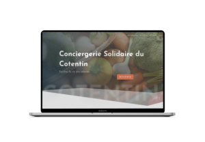 Site internet de la Conciergerie Solidaire du Cotentin