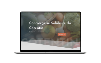 Installation d’une boutique en ligne pour la Conciergerie Solidaire du Cotentin