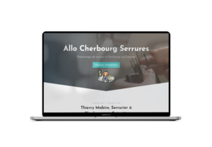 Création site internet Allo Cherbourg Serrures