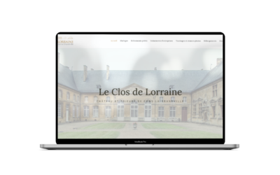 Refonte du site du Clos de Lorraine