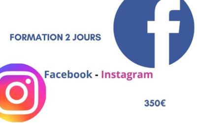 Formation Facebook & Instagram – 20 et 21 juin 2023