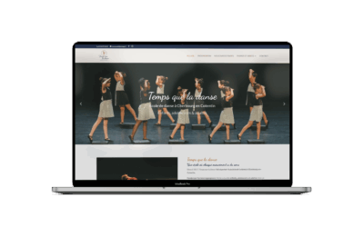 Refonte du site de l’école Temps que la Danse à Cherbourg