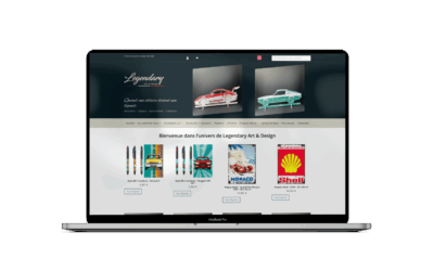 Une boutique en ligne taillée sur mesure pour les passionnés d’automobile et de design : Legendary by DB