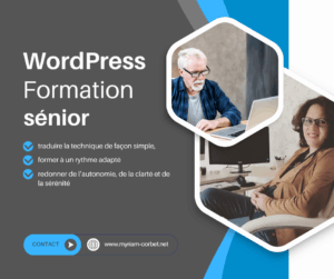 Formation WordPress Senior