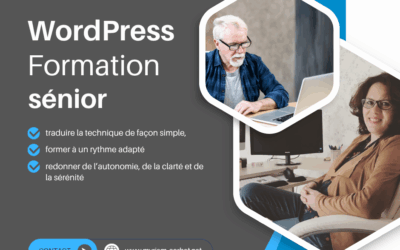 Reprendre la main sur un site WordPress à 70 ans : l’accompagnement de Thierry