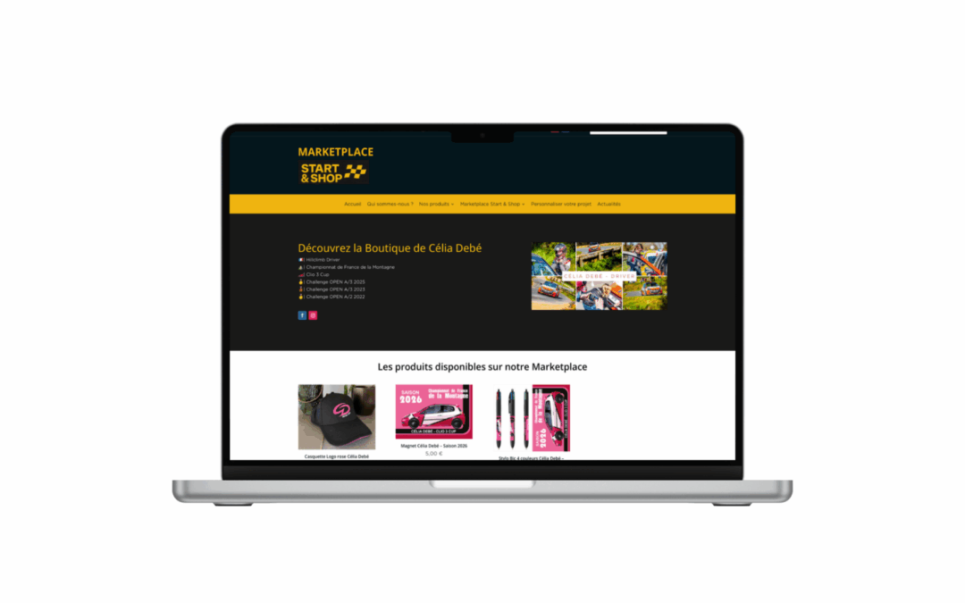 Création d’une marketplace pour Legendart Art & Design