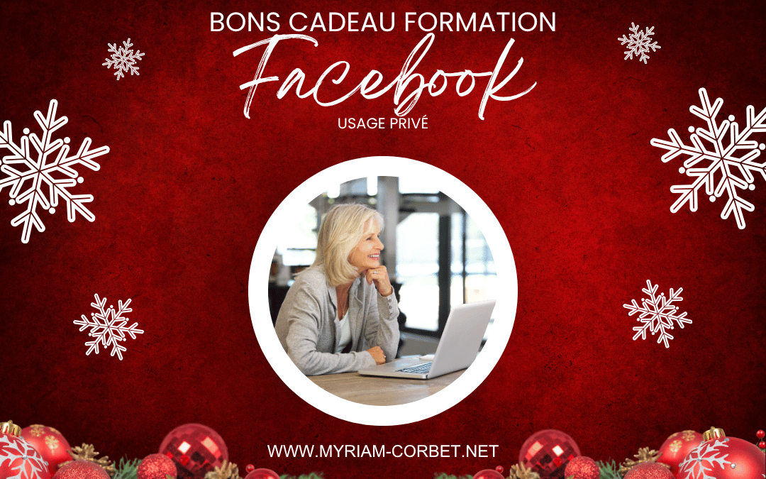 Offrez un bon cadeau formation Facebook