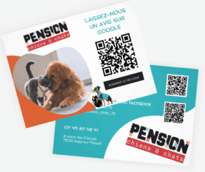 Avis Google depuis un QR Code