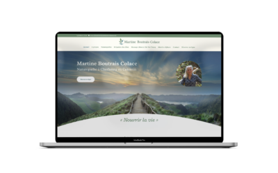 Refonte site Solocal : le site de Martine Boutrais Colace, naturopathe à Cherbourg-en-Cotentin