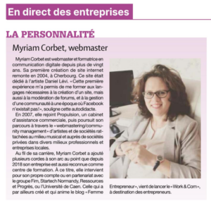 Webmaster Cherbourg