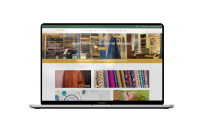 Création de la boutique en ligne Palatine : vendre ses créations et tissus sur internet
