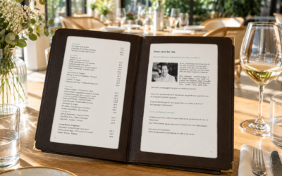 Mise en page de brochures et catalogues : retour sur un projet d’exception pour le Café de Paris à Cherbourg